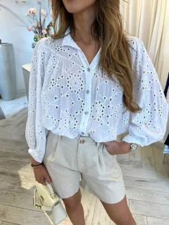 Store Anna Broderie Blouse Tops & Blousjes