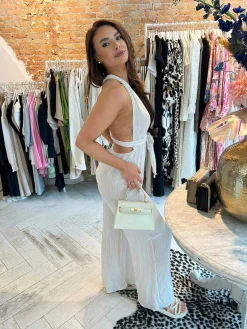 Store Annabel Jumpsuit Off White Jumpsuits