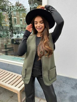 Hot Aurora Gilet Army Gilets