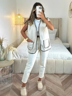 Hot Aurora Gilet Camel Gilets