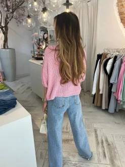 New Aya Vest Baby Pink Vesten