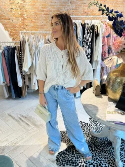 Flash Sale Aya Vest Beige Vesten