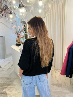 Shop Aya Vest Black Vesten