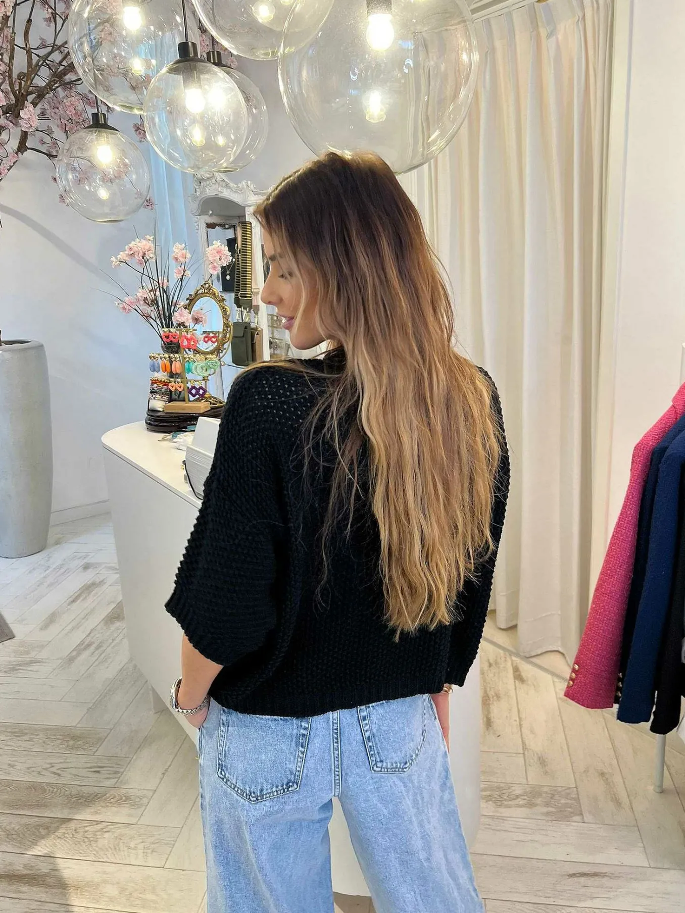 Shop Aya Vest Black Vesten