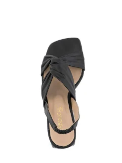 Fashion Babouche Anne Sandalet Black Hakken