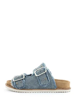 Store Babouche Dina Slipper Destroyed Jeans Sandalen & Slippers