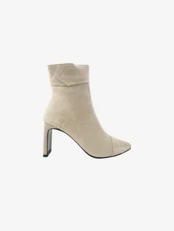 Flash Sale Babouche Ella Ankle Boots Beige Hakken