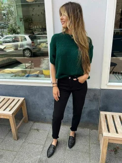 Best Sale Babouche Leather Loafers Studs Loafers