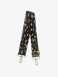 Sale Bag Strap Leo Black & Choco Riemen
