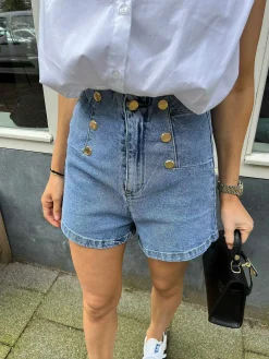 Cheap Bibi Denim Short Shorts