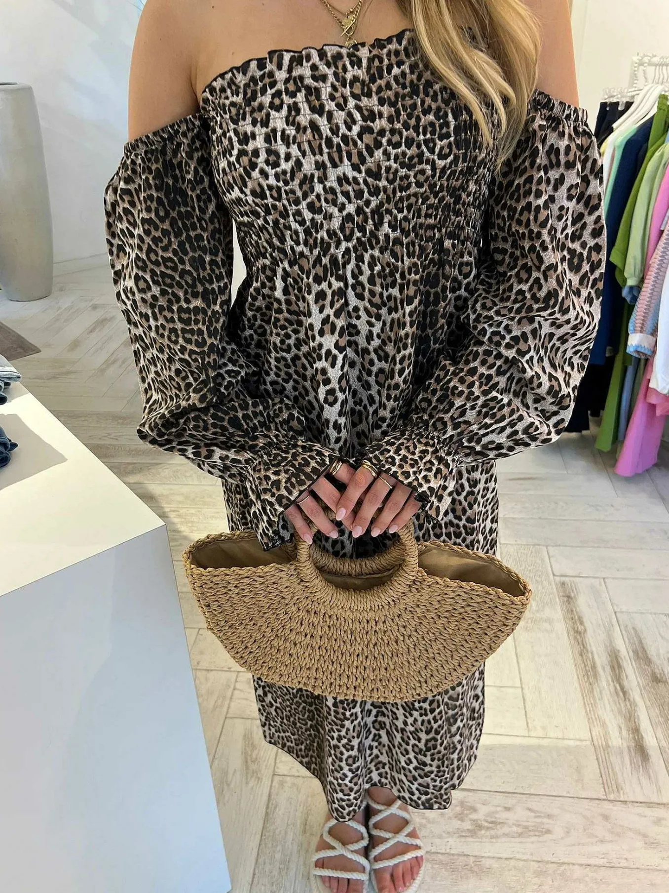 Fashion Bibi Maxi Dress Leo Jurken