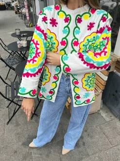 Flash Sale Bilboa Pattern Jacket Off White Jassen