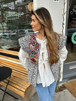 Outlet Boohoo Gilet Black Gilets