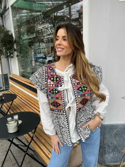 Outlet Boohoo Gilet Black Gilets