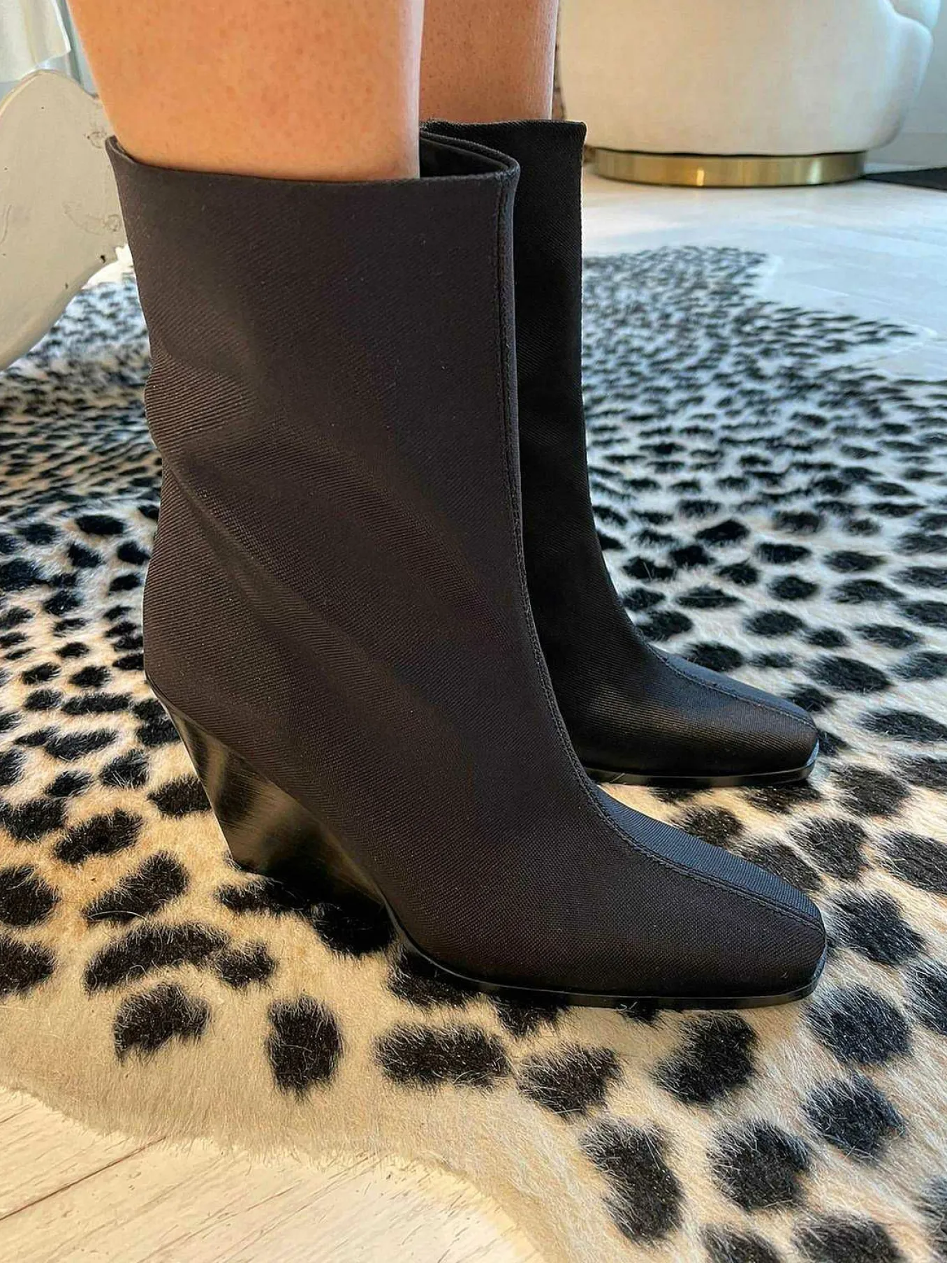 Best Bronx Maliboo Textured Heels Black Laarzen