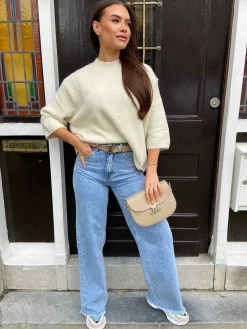 New Cece Belt Taupe Riemen