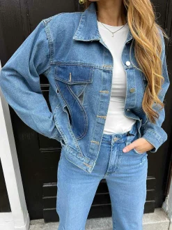 Online Demi Inspired Denim Jacket Jassen