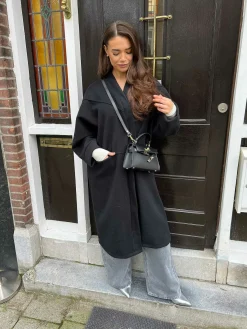 Hot Dorien Coat Black Jassen