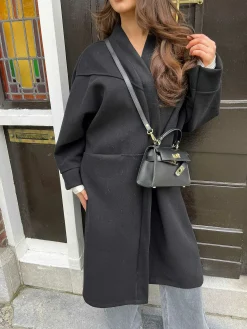 Hot Dorien Coat Black Jassen