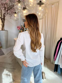 Discount Eline Blouse Off White Tops & Blousjes