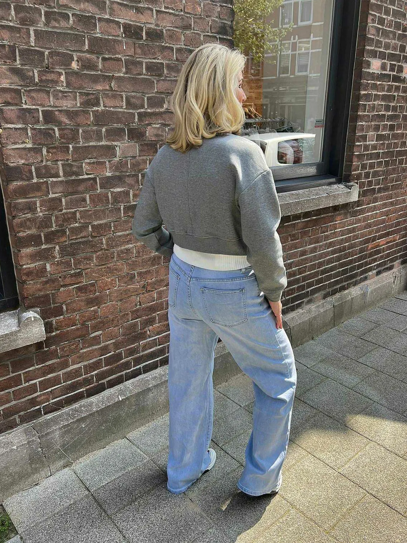 Flash Sale Ellie Cropped Jacket Grey Jassen