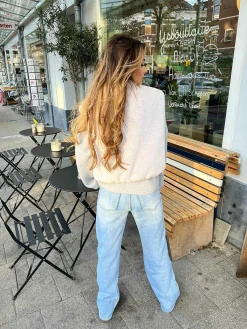 Clearance Faux Fur Gilet Light Grey Gilets