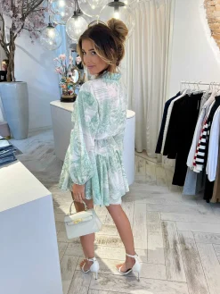 Flash Sale Fenna Inspired Dress Lime Jurken