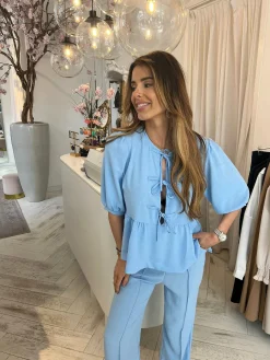 Shop Floortje Bow Set Baby Blue Sets