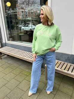 Best Ibiza Sweater Mint Truien