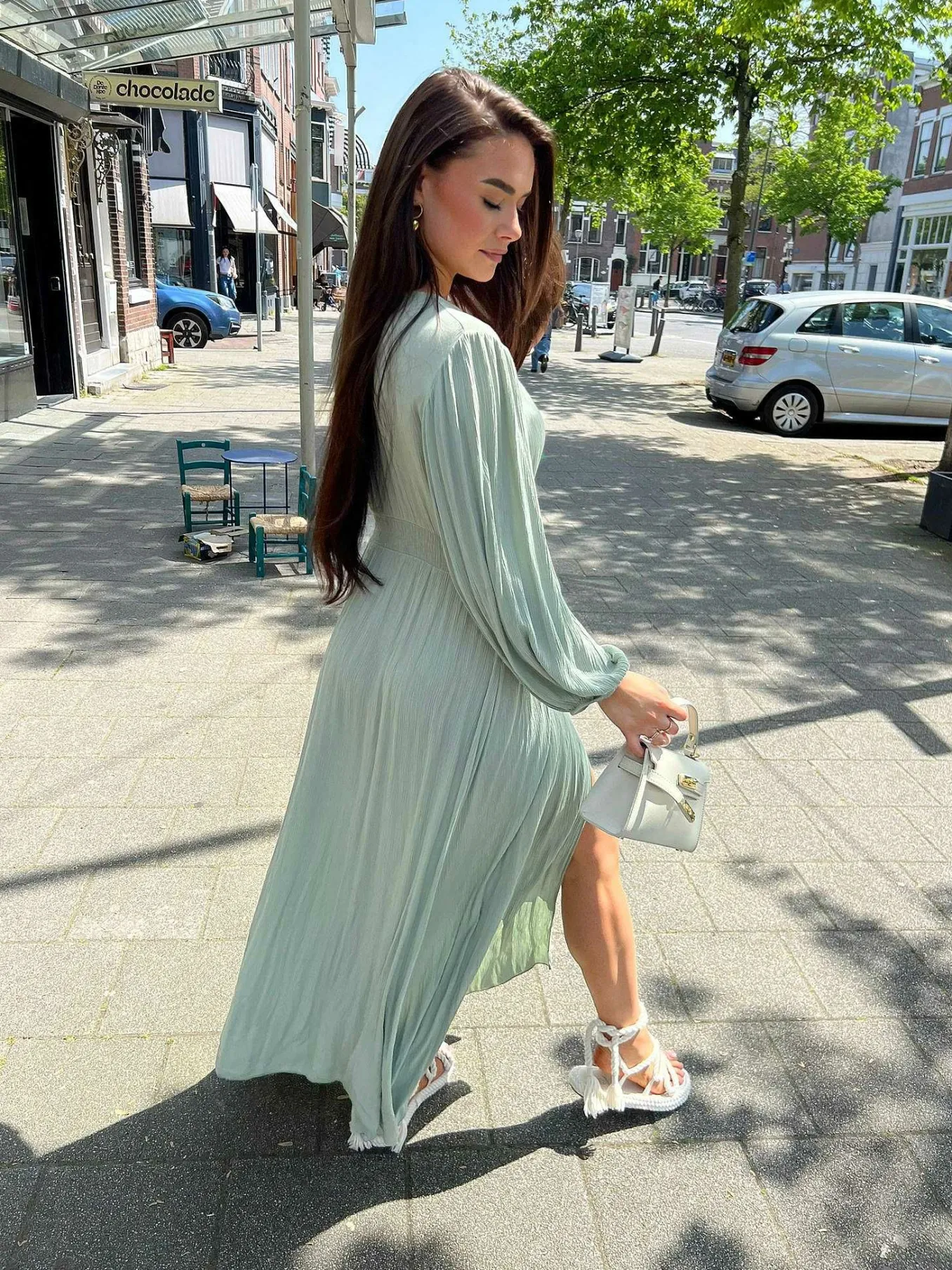 Flash Sale Indi Maxi Dress Army Jurken