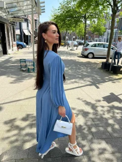 Fashion Indi Maxi Dress Blue Jurken