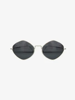 Discount Jade Sunglasses Silver Black Zonnebrillen