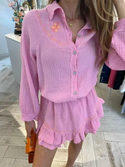 Clearance Joa 2 Delig Mousseline Set Pink Sets