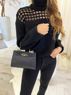 Flash Sale Kylie Bag Black Tassen