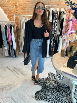 Hot Lara Blazer Black Blazers