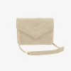 Shop Laurie Bag Suede Beige Tassen