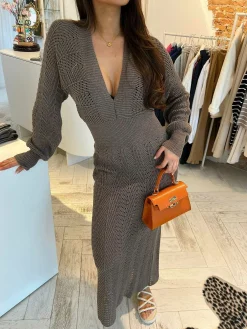 Discount Layla Maxi Dress Taupe Jurken