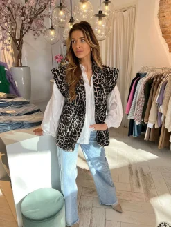 Hot Leo Cap Sleeve Gilet Gilets