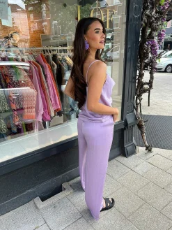 Sale Leyla Silky Set Lila Sets