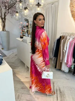 Best Lina 2 Delig Set Pink & Orange Sets