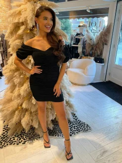 Store Lofty Manner Maeve Dress Black Jurken