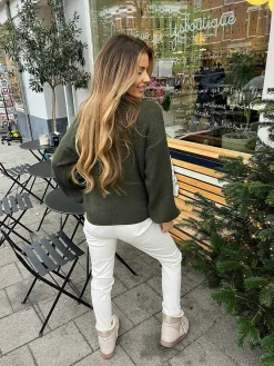 Discount Lot Sweater Army Truien