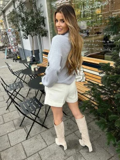 Online Lot Sweater Light Grey Truien