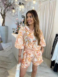 Shop Mara 2 Delig Set Orange Sets