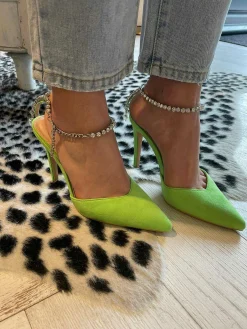 Best Sale Miranda Heels Bright Green Hakken