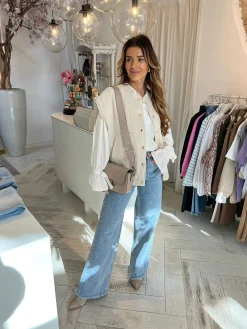 Discount Nore Linen Gilet Beige Gilets