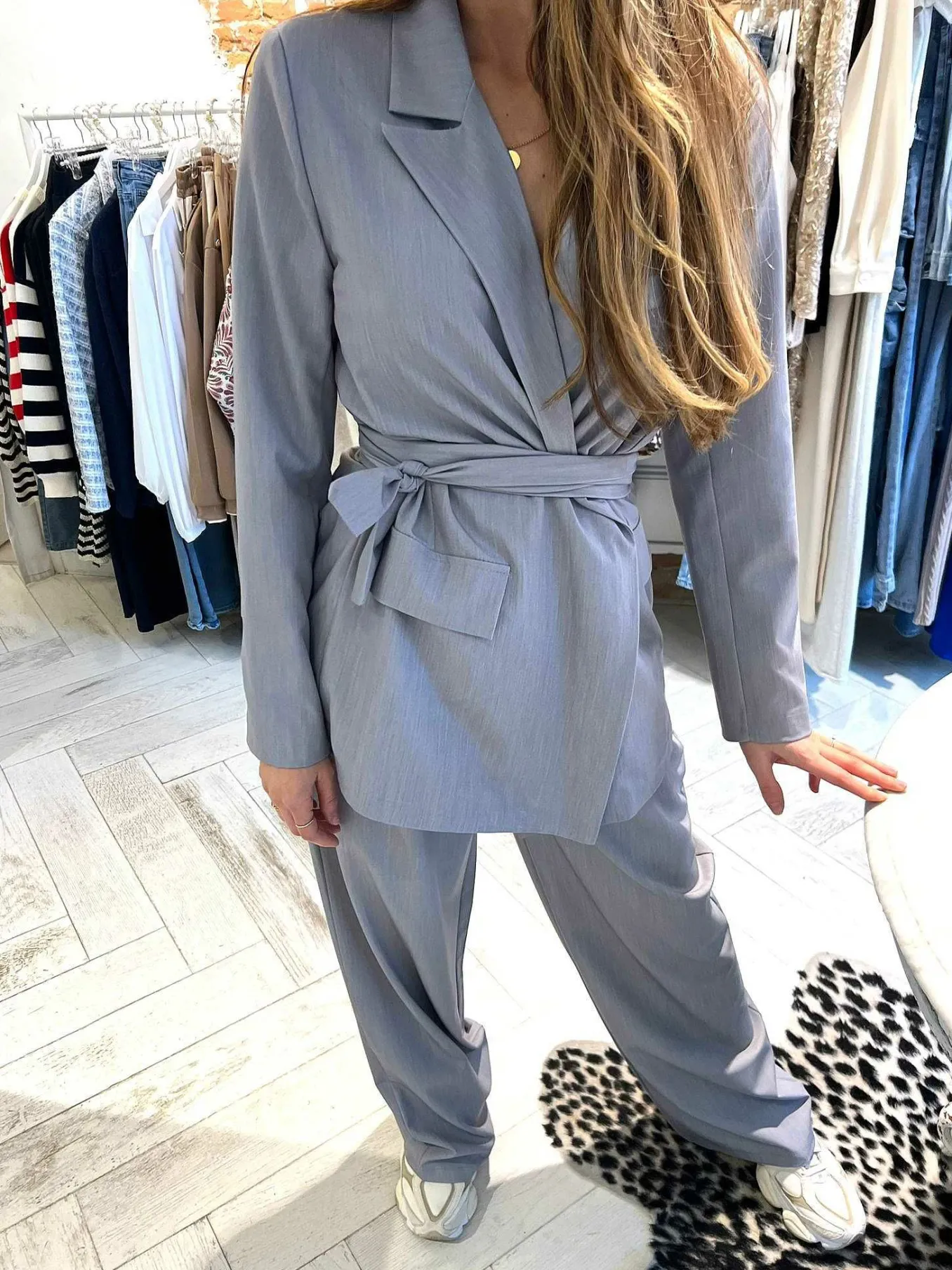 Fashion Nova Suit Grey Sets