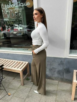 Cheap Paige Pantalon Army Broeken