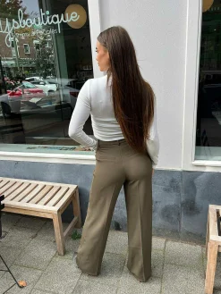 Cheap Paige Pantalon Army Broeken