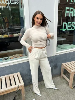 Store Paige Pantalon Beige Broeken